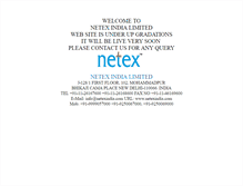 Tablet Screenshot of netexindia.com